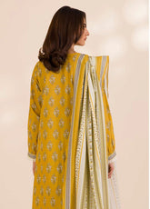 Zellbury Printed Cotton 3 Piece Unstitched Suit WUC25X30037